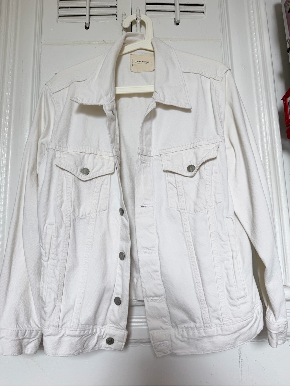 White Denim Jacket - Lucky brand